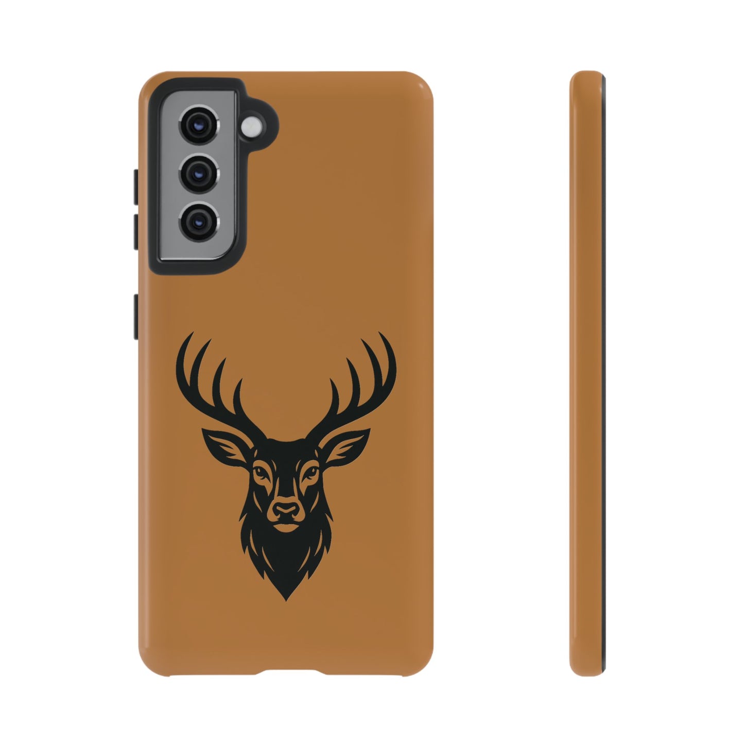 Phone Cases, Deer Buck with Antlers Wildlife Nature Design, Animal Lover Gift,