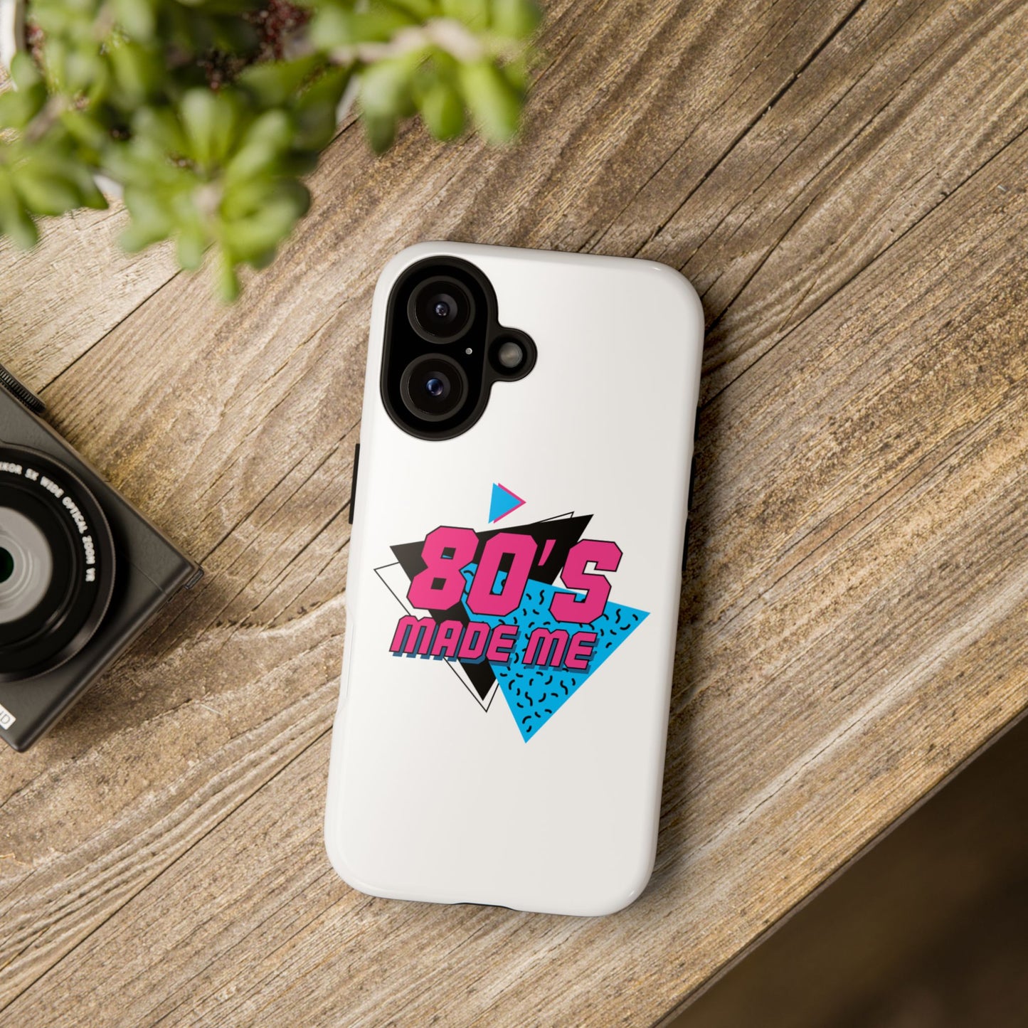 80's Made Me Phone Case - Retro Tough Phone Cover for Nostalgia Lovers