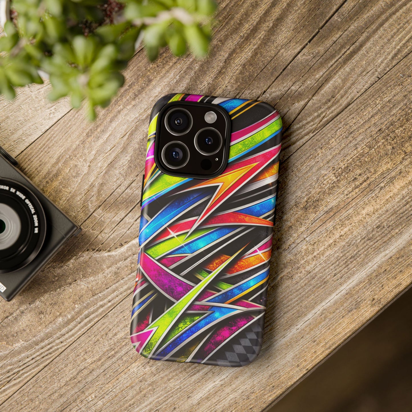 Minitruck Inspired Graphic Tough Phone Case – Impact Resistant