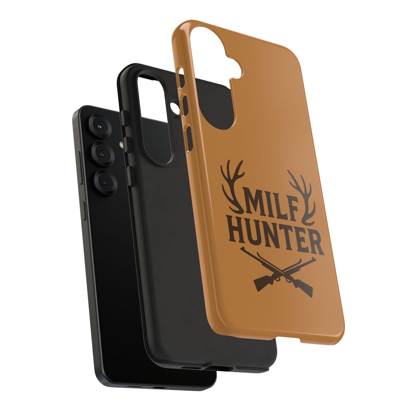 Phone Case, Funny Milf Hunter Design for Tough Cases, Rugged Protective Cover,