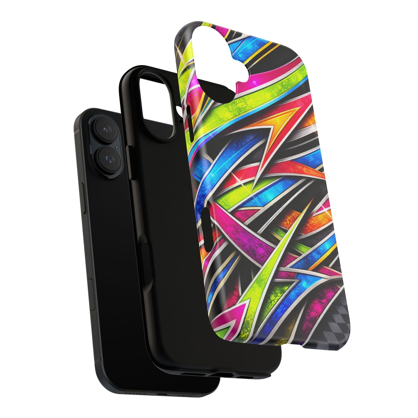 Minitruck Inspired Graphic Tough Phone Case – Impact Resistant