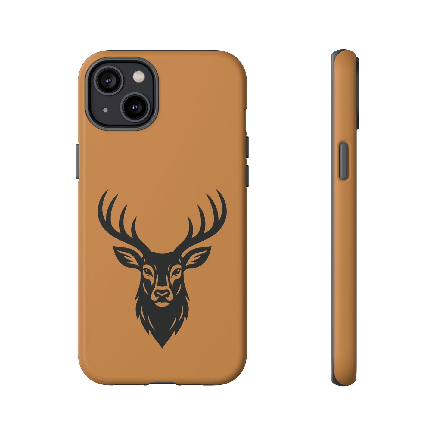 Phone Cases, Deer Buck with Antlers Wildlife Nature Design, Animal Lover Gift,
