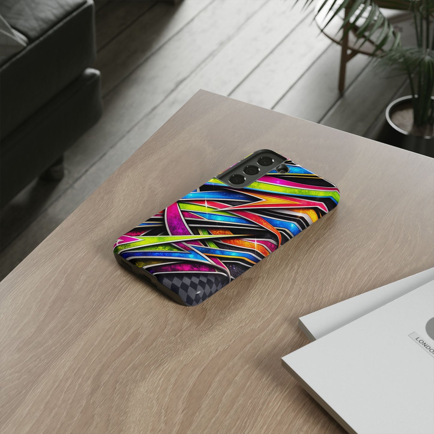 Minitruck Inspired Graphic Tough Phone Case – Impact Resistant