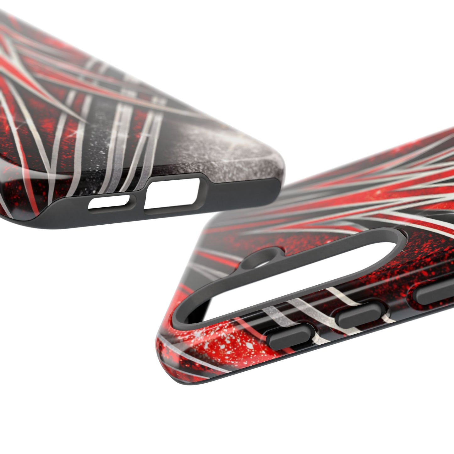 Mini Truck Inspired Pinstripe Graphic Heavy Duty Phone Case