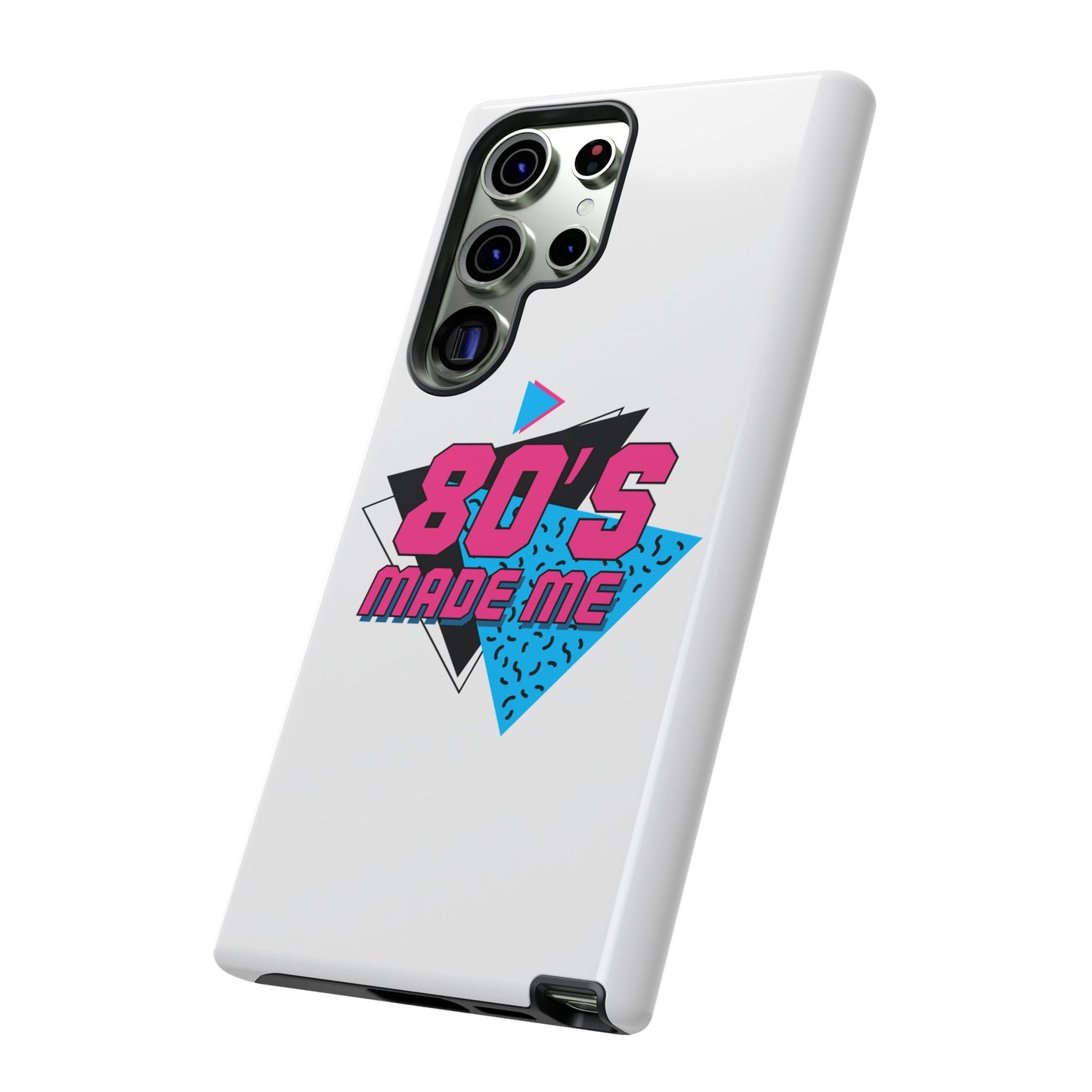 80's Made Me Phone Case - Retro Tough Phone Cover for Nostalgia Lovers