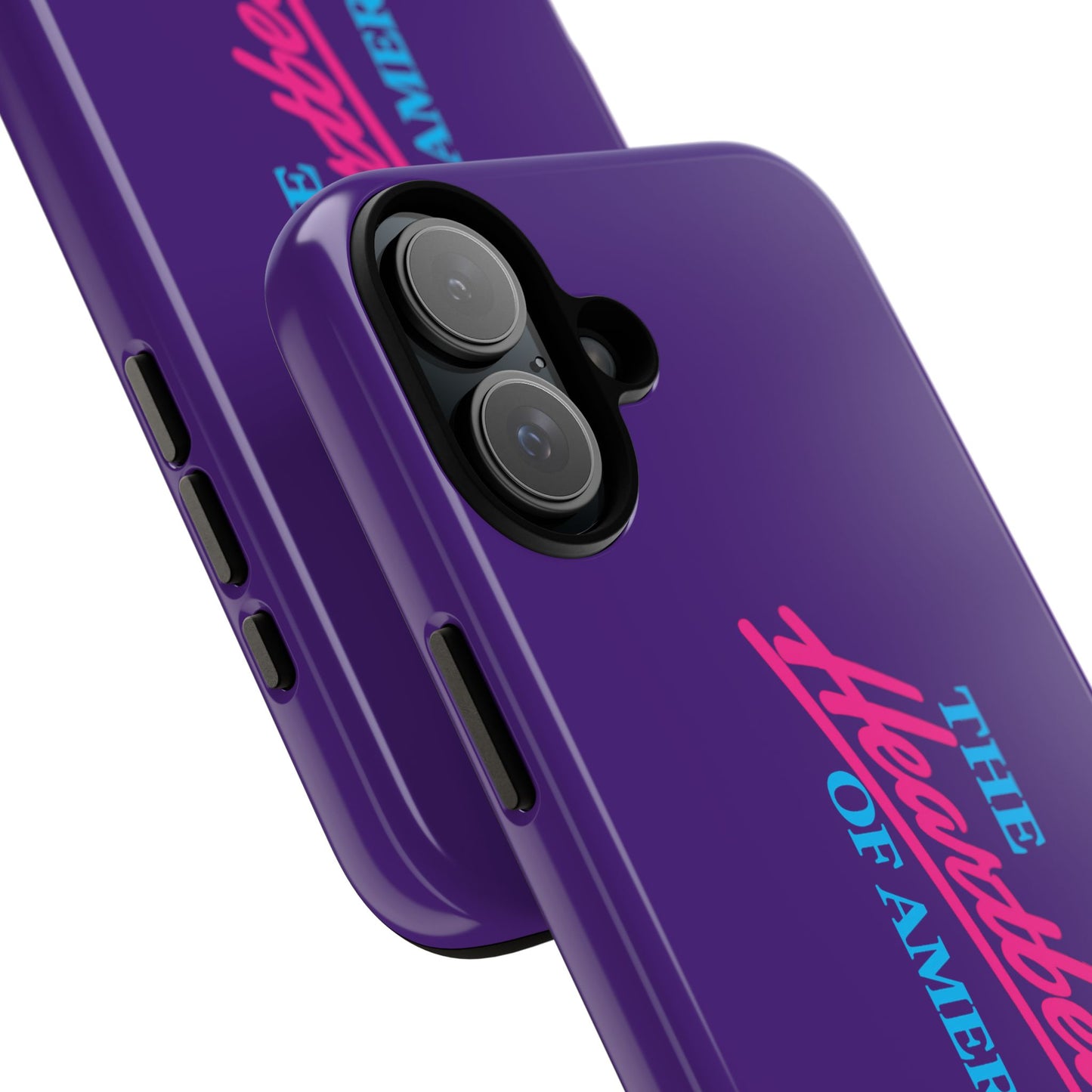 Purple  “The Heartbeat of America” Retro Chevy Logo, Slim Protective Cover