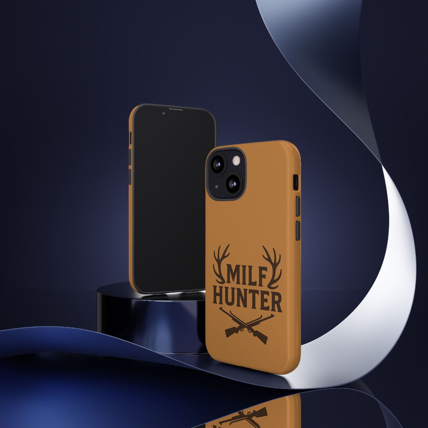 Phone Case, Funny Milf Hunter Design for Tough Cases, Rugged Protective Cover,