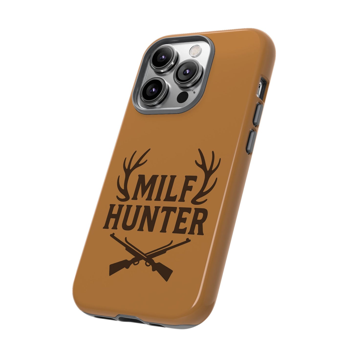 Phone Case, Funny Milf Hunter Design for Tough Cases, Rugged Protective Cover,