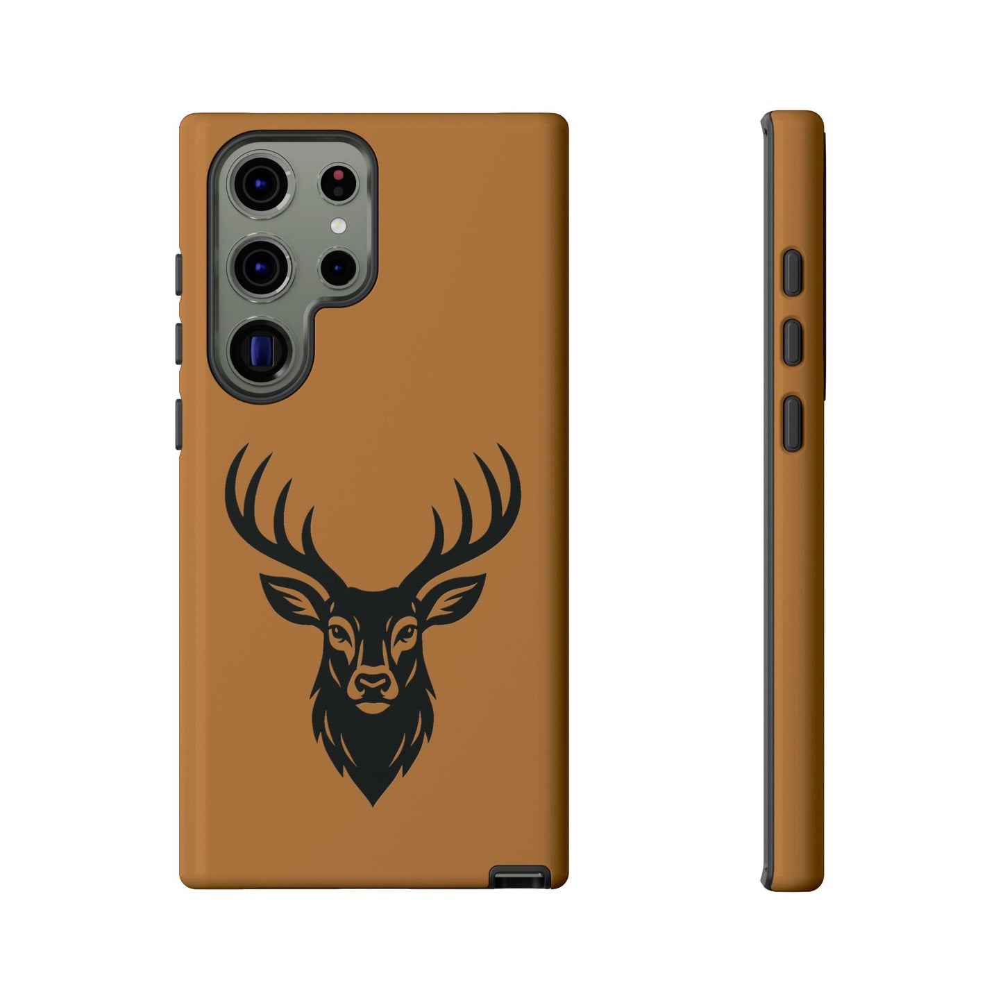Phone Cases, Deer Buck with Antlers Wildlife Nature Design, Animal Lover Gift,