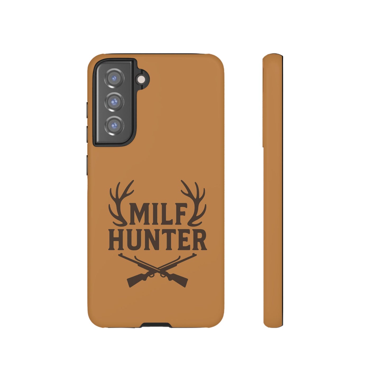 Phone Case, Funny Milf Hunter Design for Tough Cases, Rugged Protective Cover,