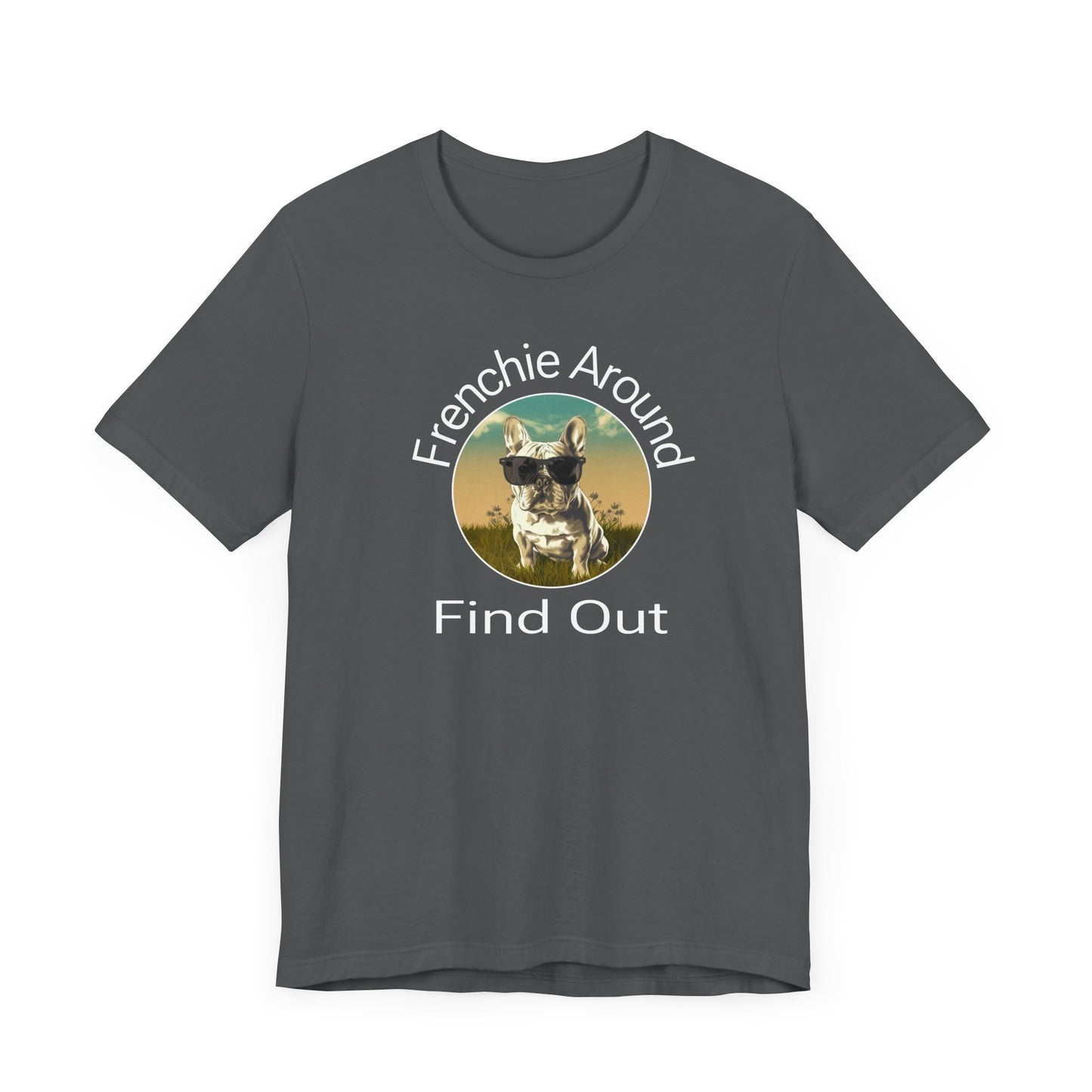 French Bulldog Unisex Tee, Dog Lover Shirt, Animal Graphic Tee, Short Sleeve