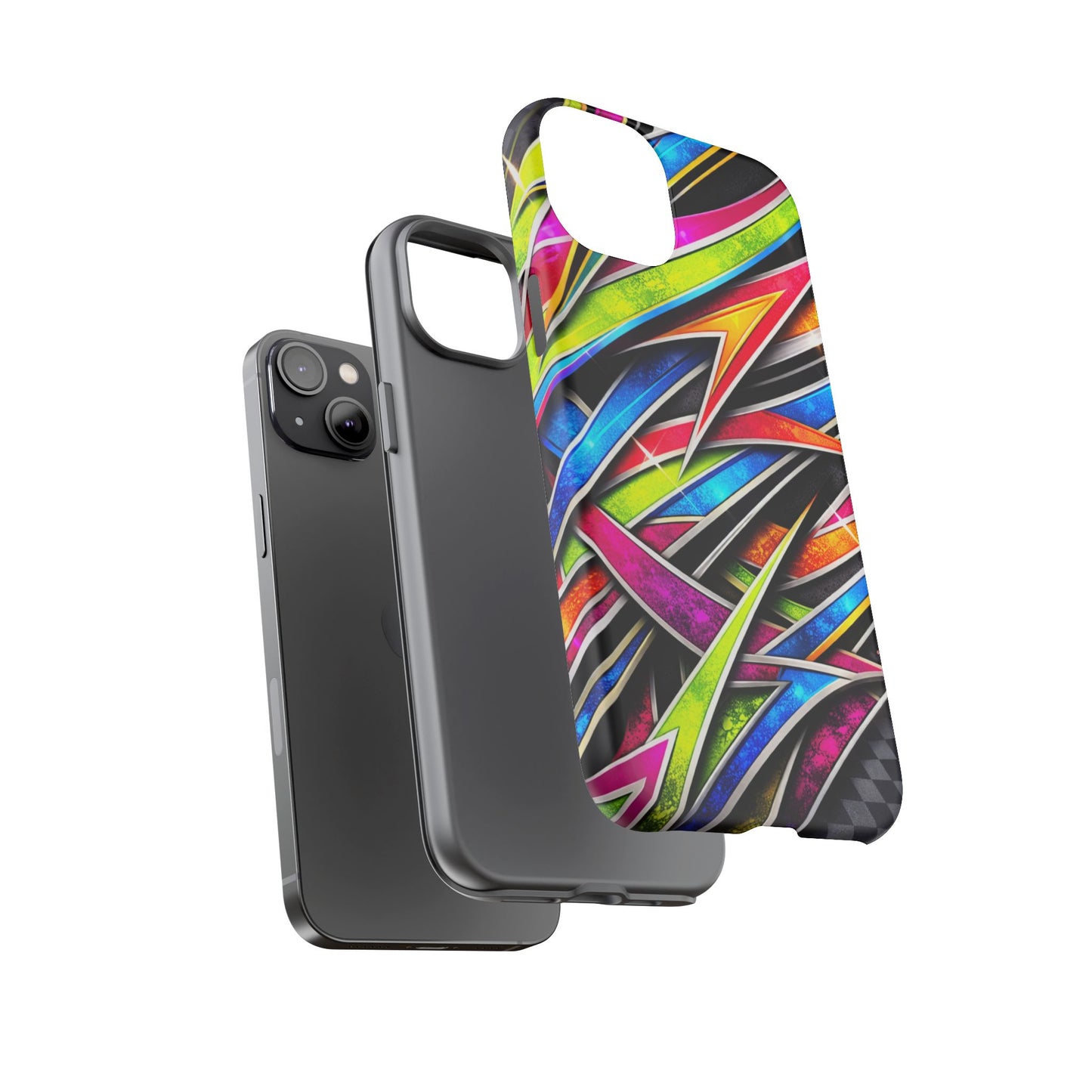 Minitruck Inspired Graphic Tough Phone Case – Impact Resistant