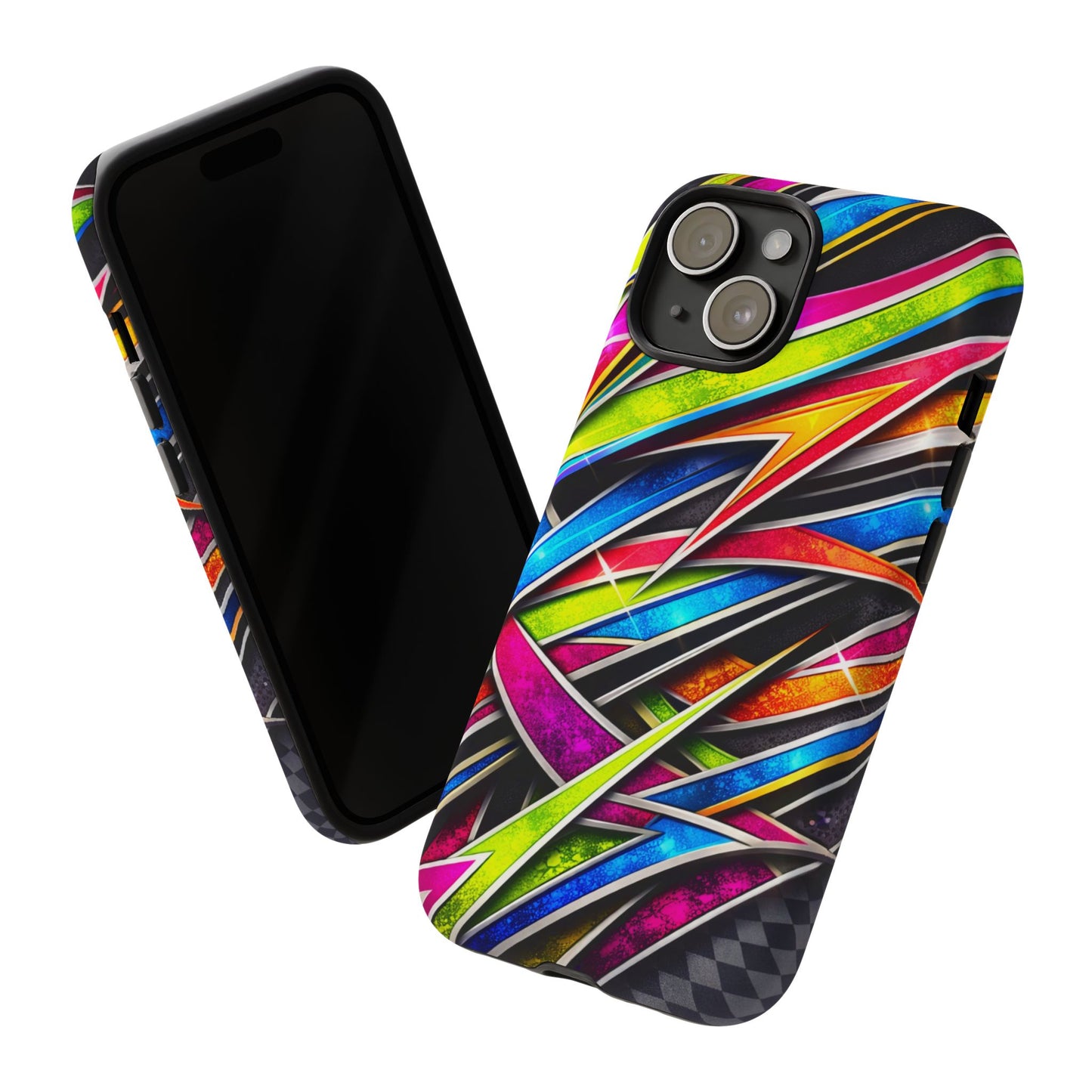 Minitruck Inspired Graphic Tough Phone Case – Impact Resistant
