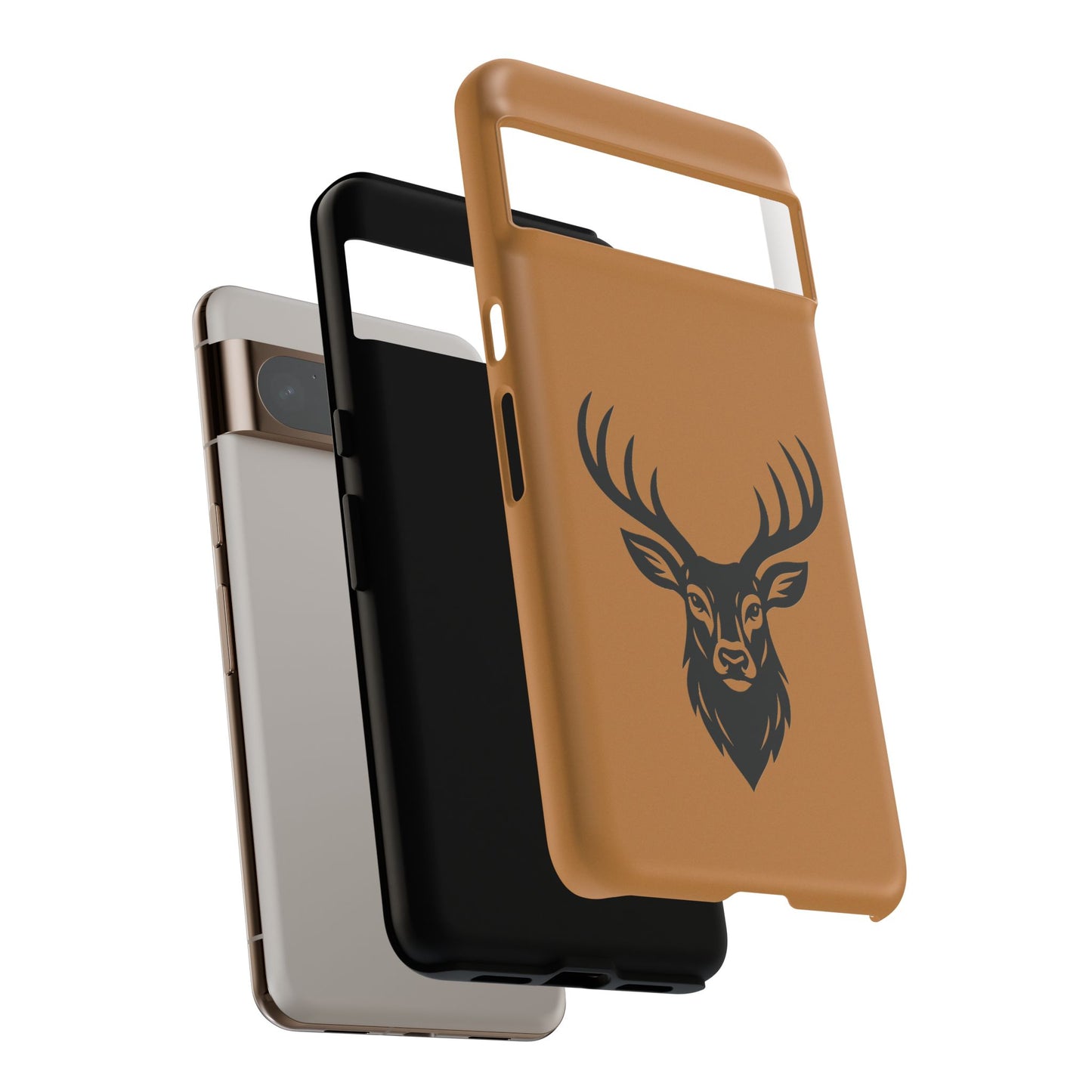 Phone Cases, Deer Buck with Antlers Wildlife Nature Design, Animal Lover Gift,