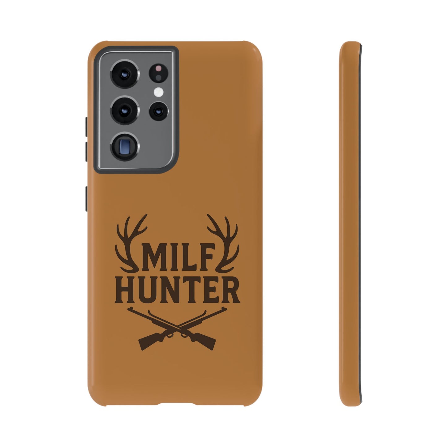 Phone Case, Funny Milf Hunter Design for Tough Cases, Rugged Protective Cover,