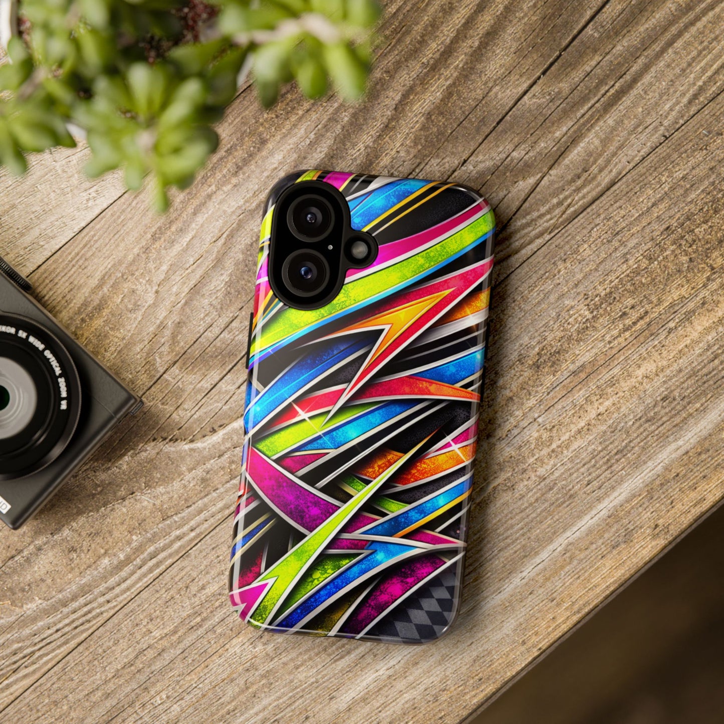 Minitruck Inspired Graphic Tough Phone Case – Impact Resistant