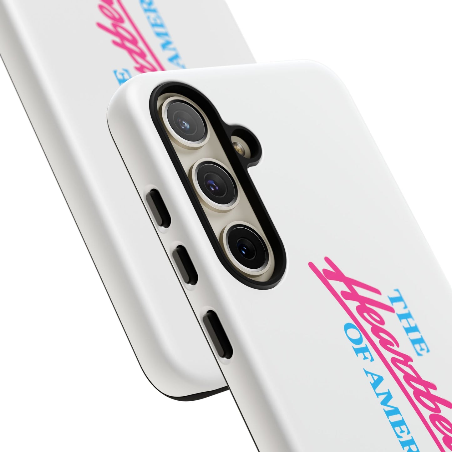 White  “The Heartbeat of America” Retro Chevy Logo, Slim Protective Cover
