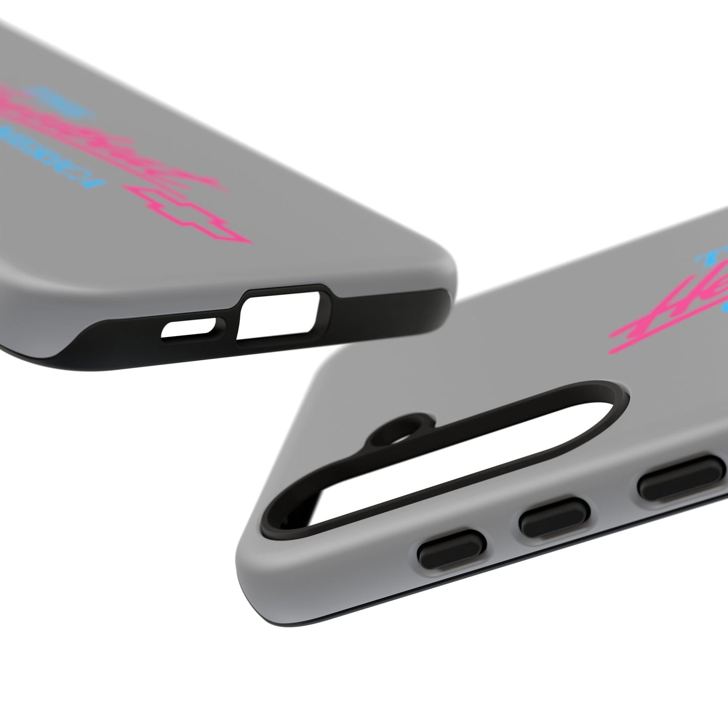 Silver “The Heartbeat of America” Retro Chevy Logo, Slim Protective Cover