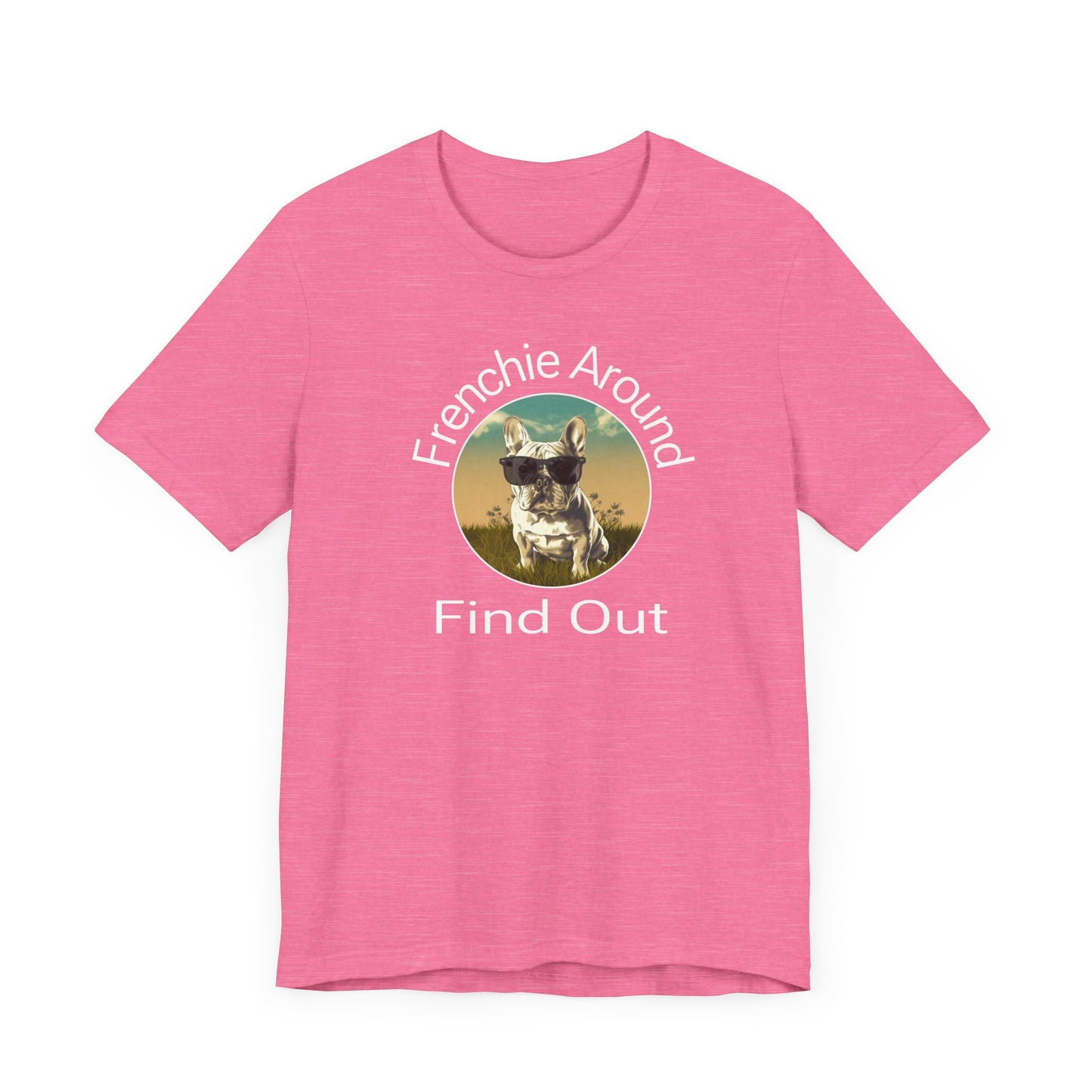 French Bulldog Unisex Tee, Dog Lover Shirt, Animal Graphic Tee, Short Sleeve