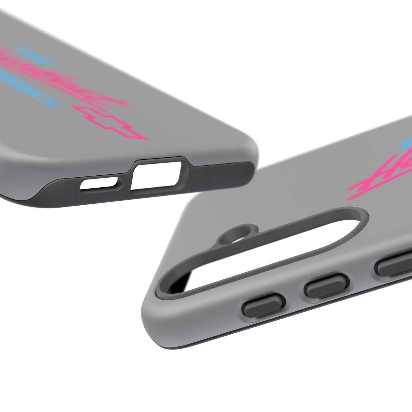 Silver “The Heartbeat of America” Retro Chevy Logo, Slim Protective Cover