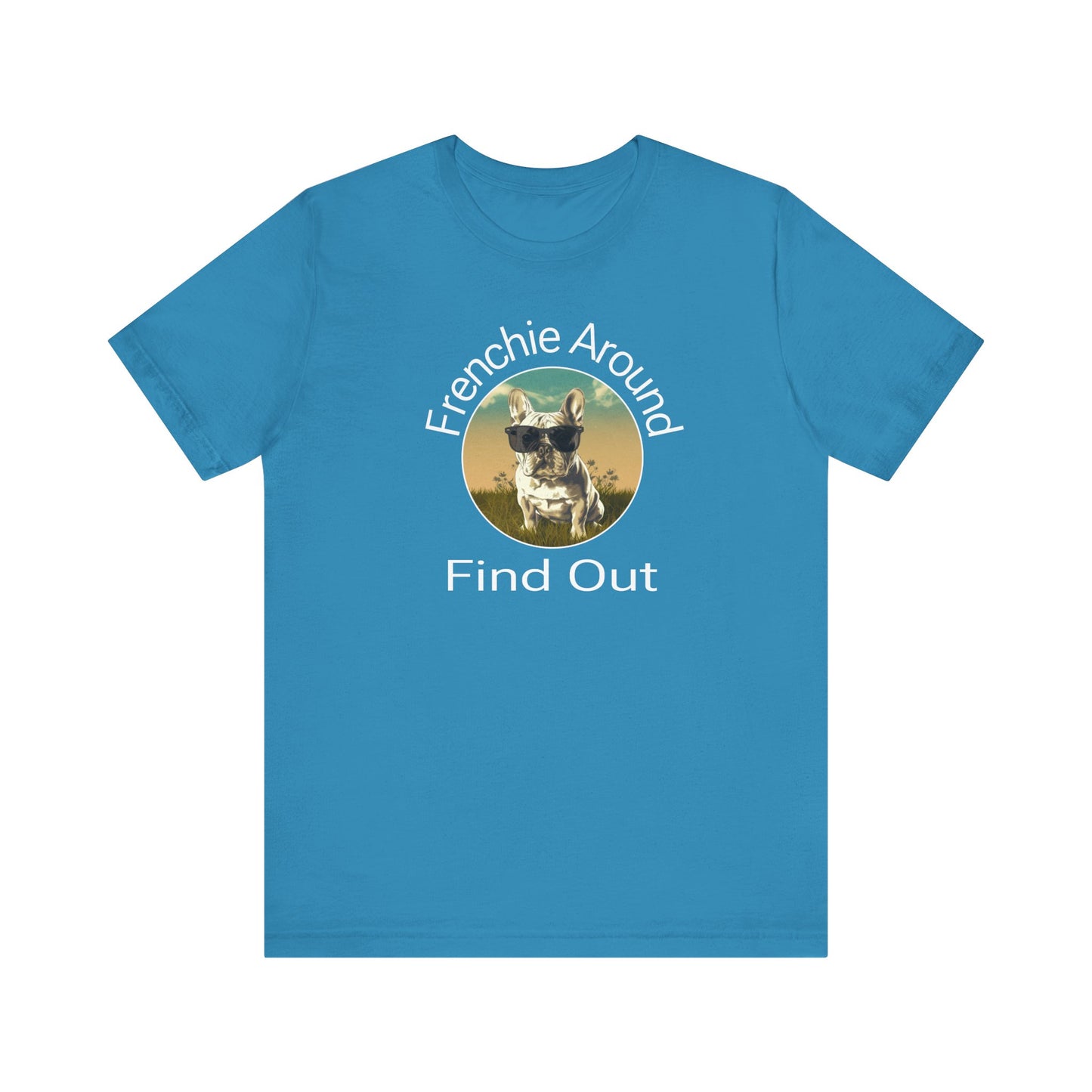 French Bulldog Unisex Tee, Dog Lover Shirt, Animal Graphic Tee, Short Sleeve