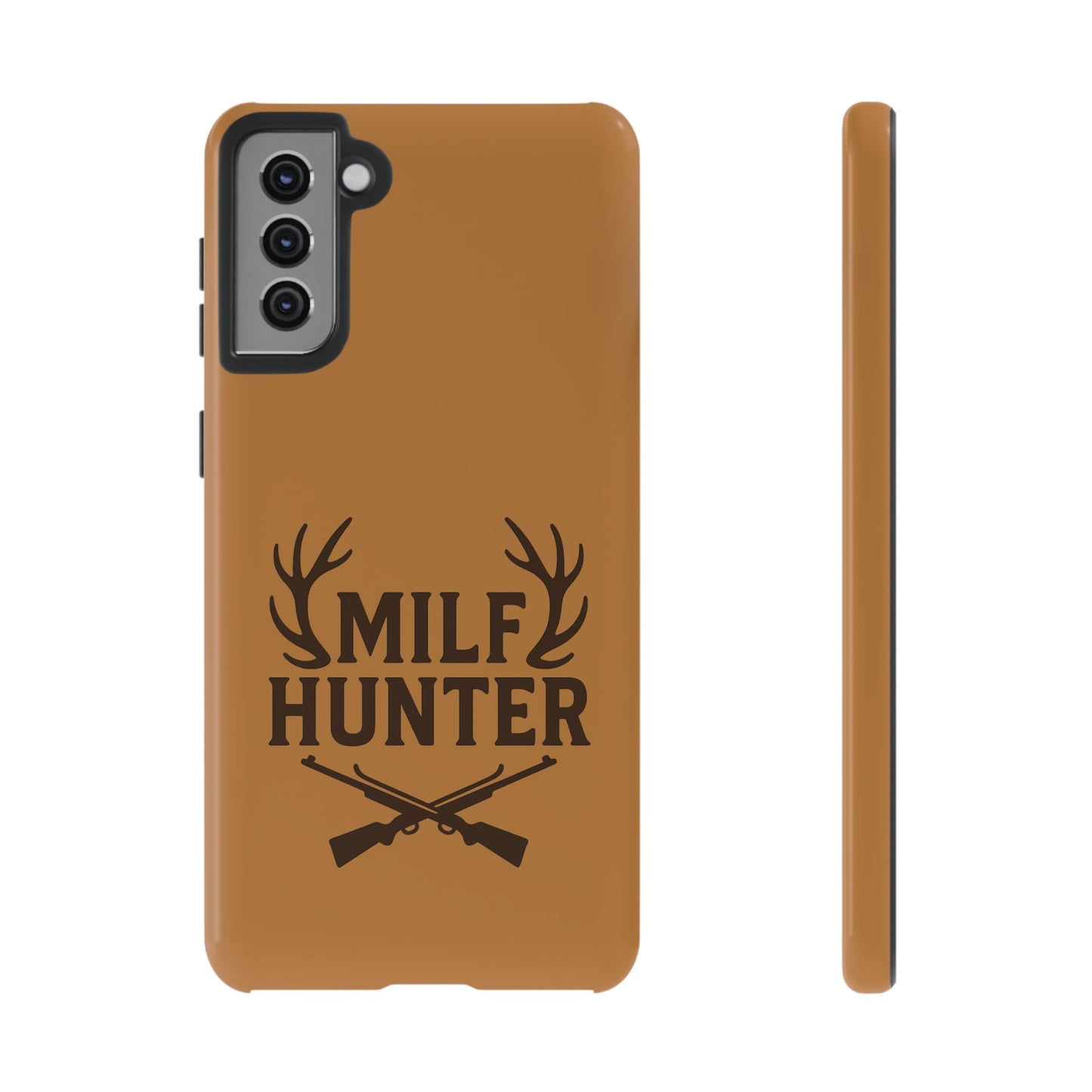 Phone Case, Funny Milf Hunter Design for Tough Cases, Rugged Protective Cover,