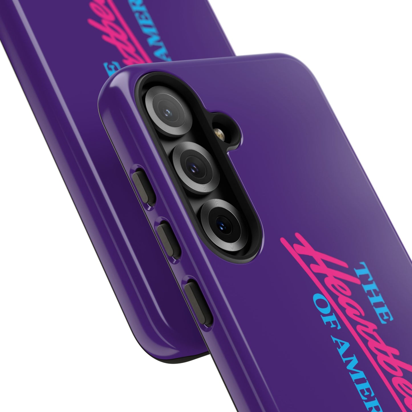 Purple  “The Heartbeat of America” Retro Chevy Logo, Slim Protective Cover