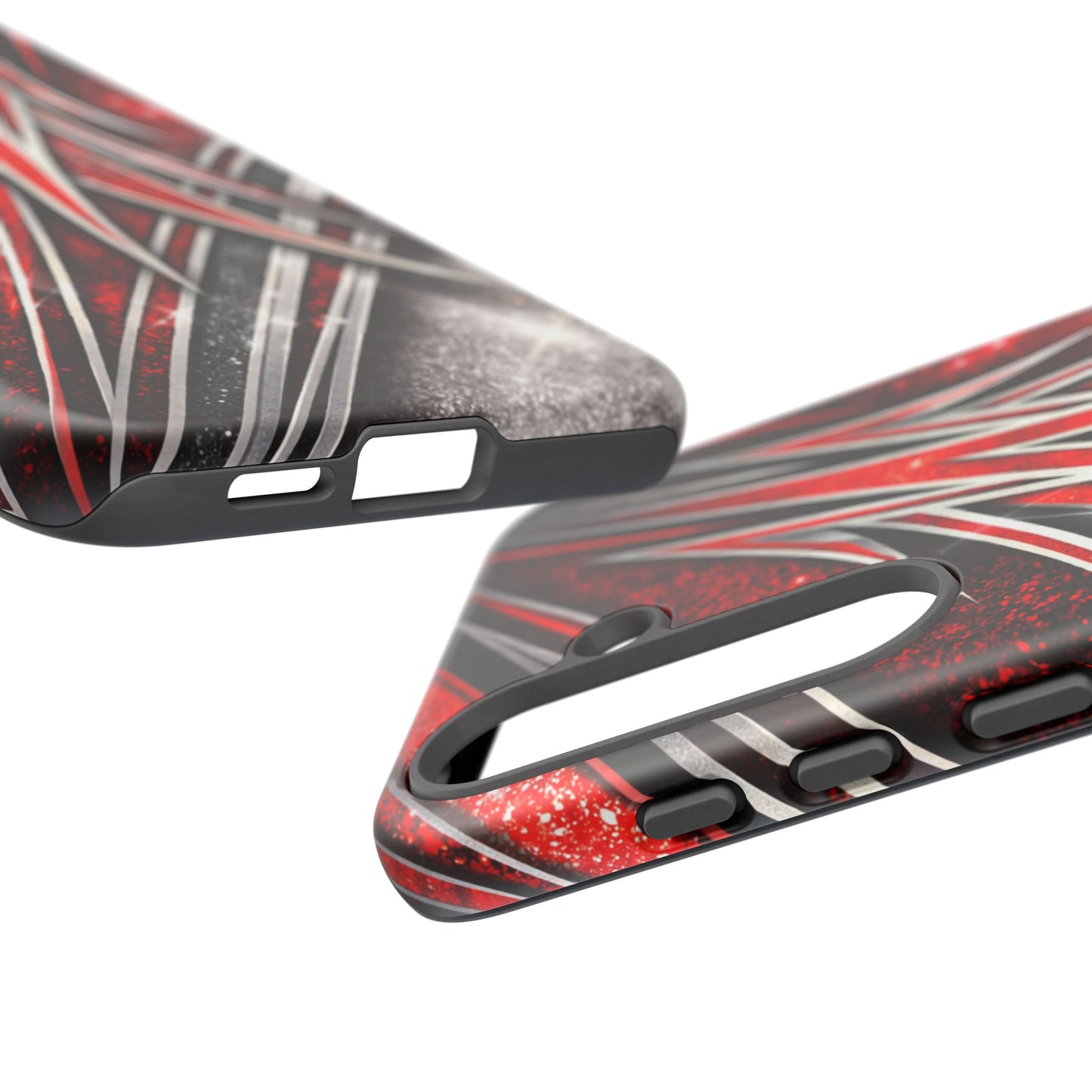 Mini Truck Inspired Pinstripe Graphic Heavy Duty Phone Case