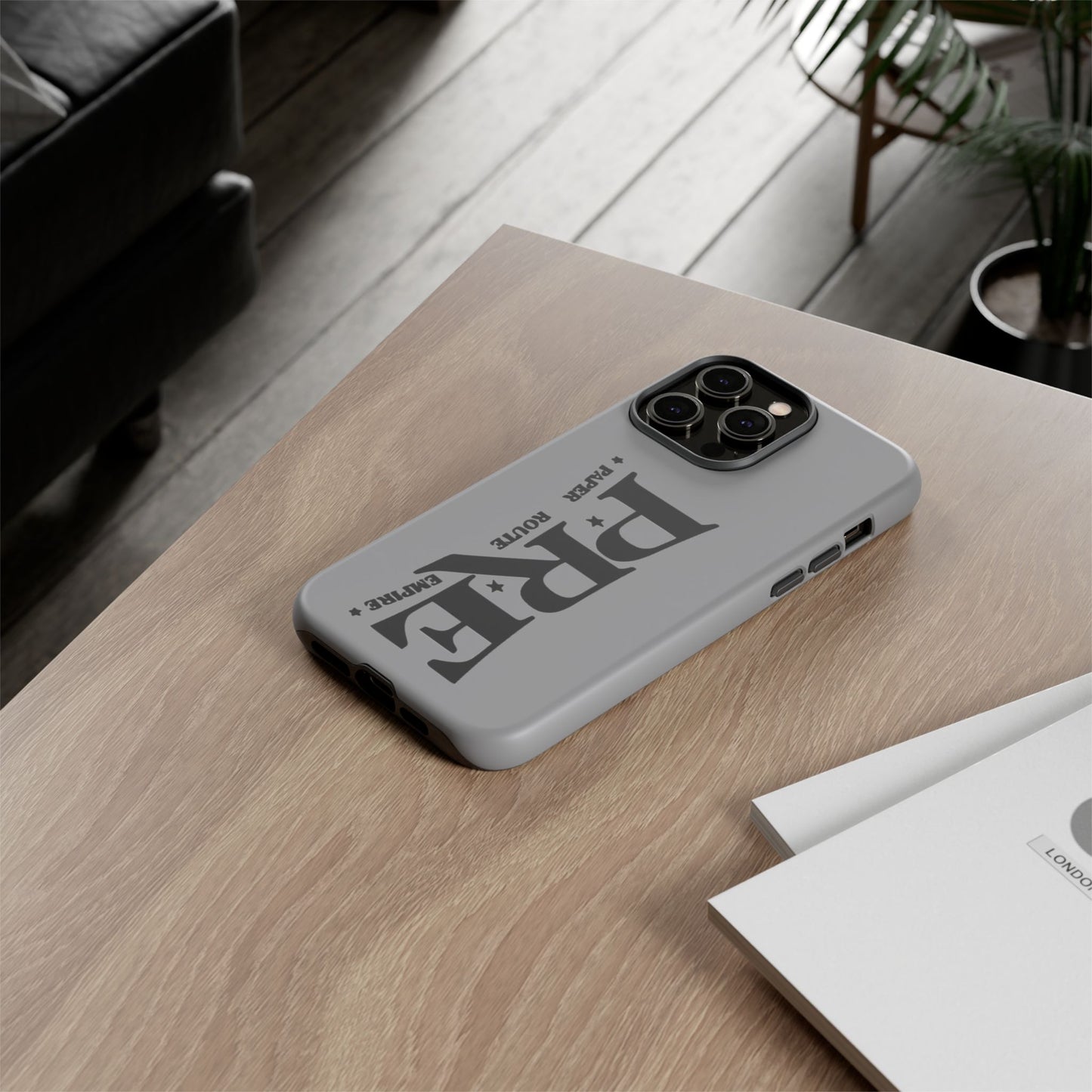P.R.E.  Tough Cases, Papa Phone Case, Protective Phone Cover, Route Design,