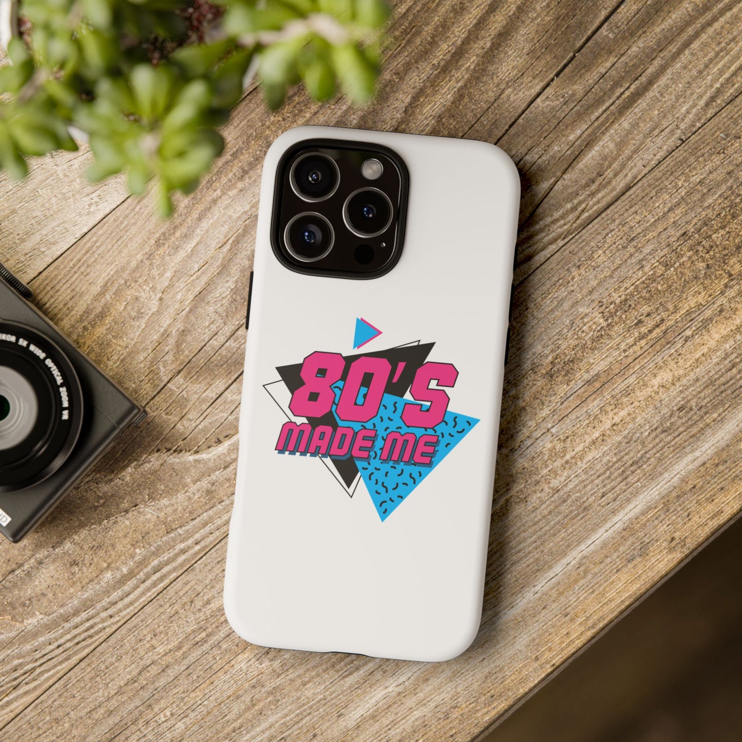 80's Made Me Phone Case - Retro Tough Phone Cover for Nostalgia Lovers