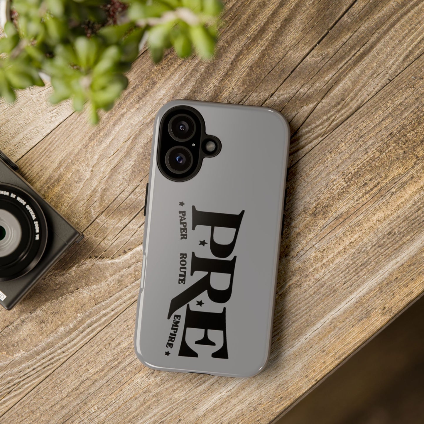 P.R.E.  Tough Cases, Papa Phone Case, Protective Phone Cover, Route Design,