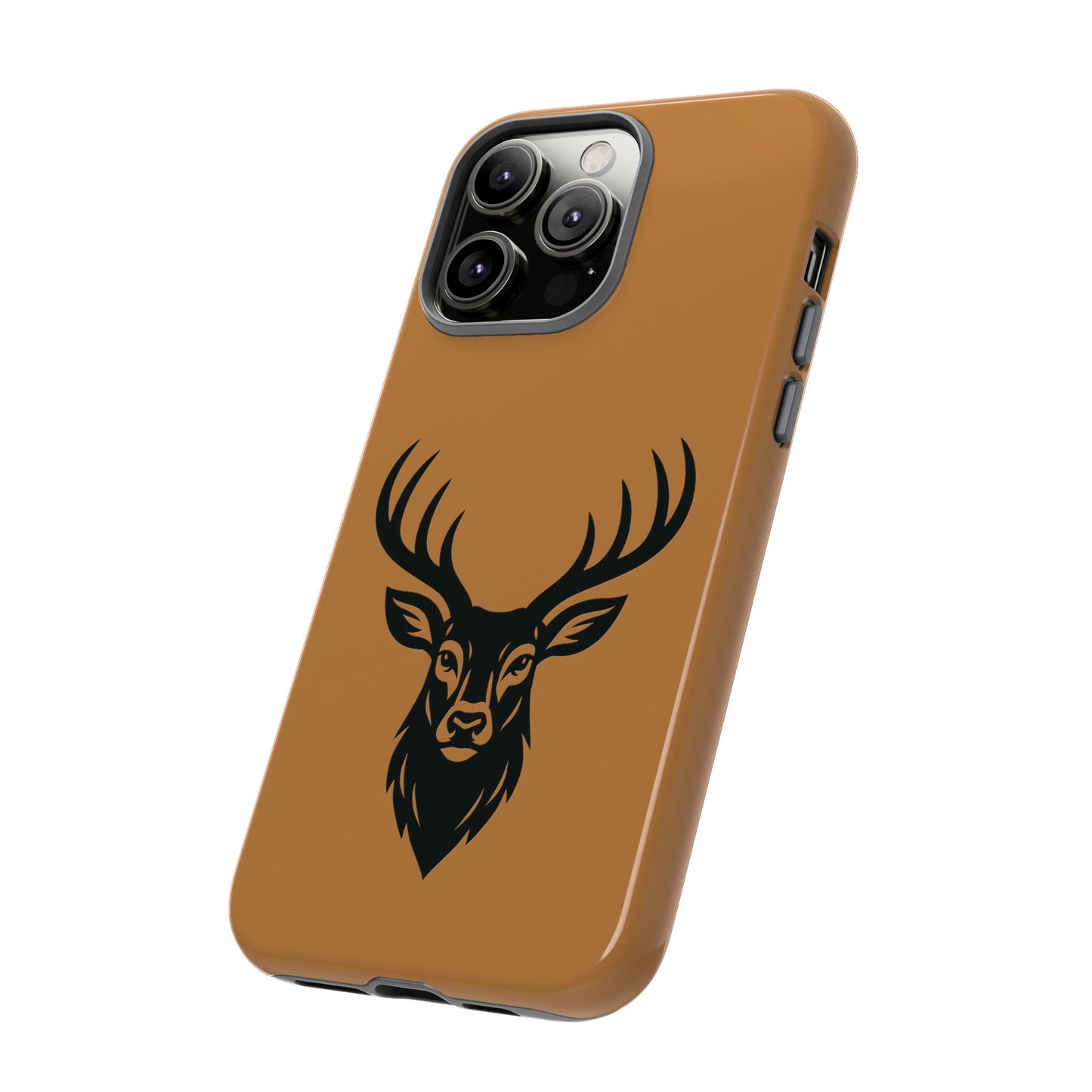Phone Cases, Deer Buck with Antlers Wildlife Nature Design, Animal Lover Gift,