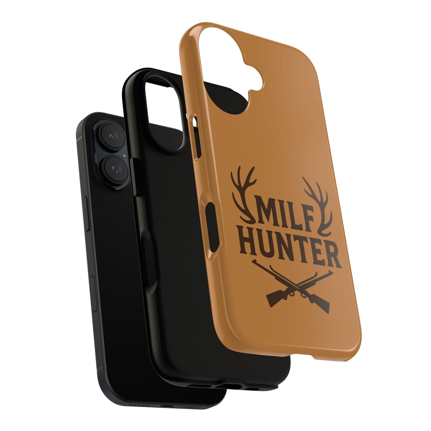 Phone Case, Funny Milf Hunter Design for Tough Cases, Rugged Protective Cover,