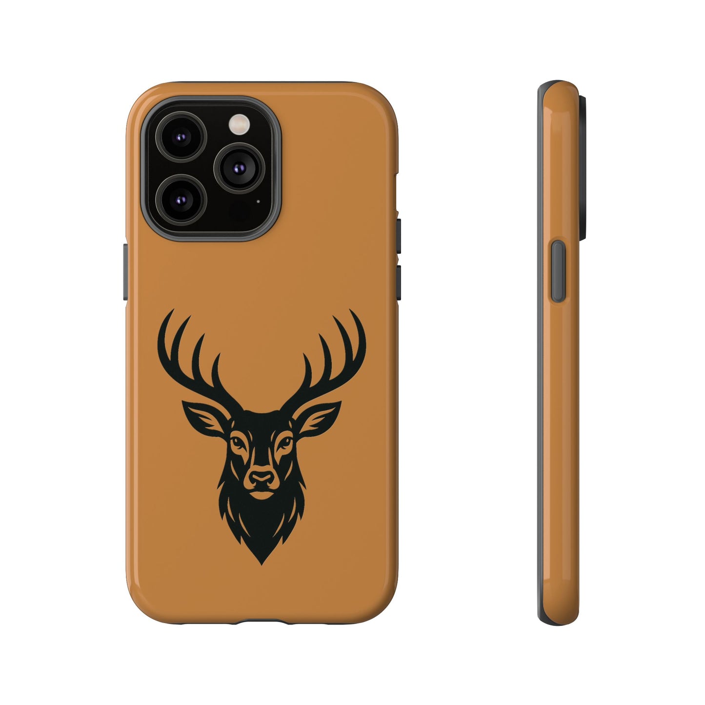 Phone Cases, Deer Buck with Antlers Wildlife Nature Design, Animal Lover Gift,