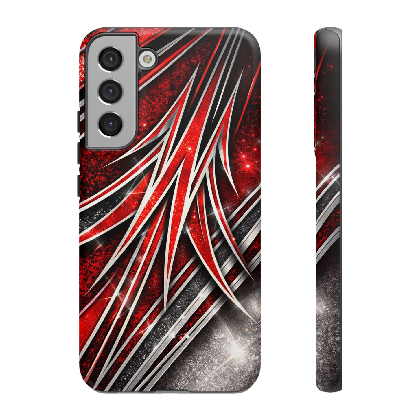 Mini Truck Inspired Pinstripe Graphic Heavy Duty Phone Case