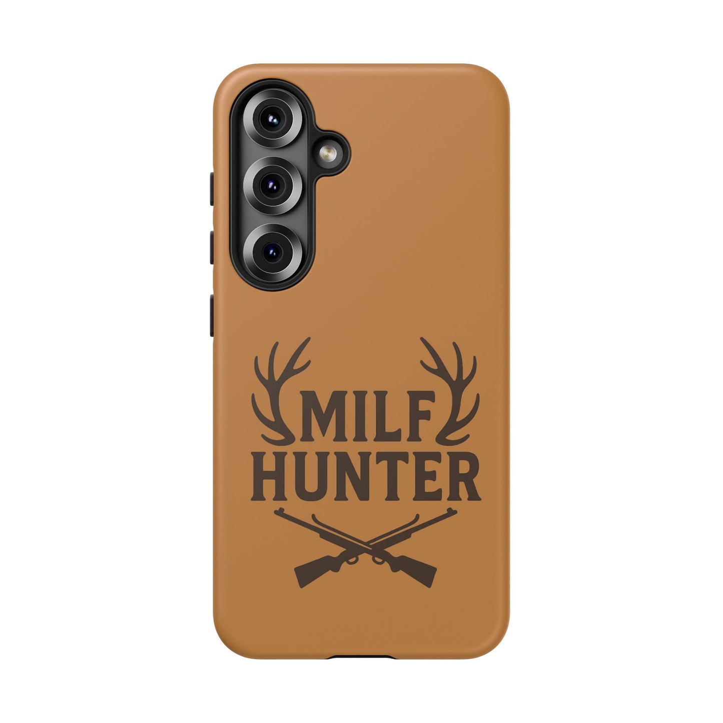 Phone Case, Funny Milf Hunter Design for Tough Cases, Rugged Protective Cover,