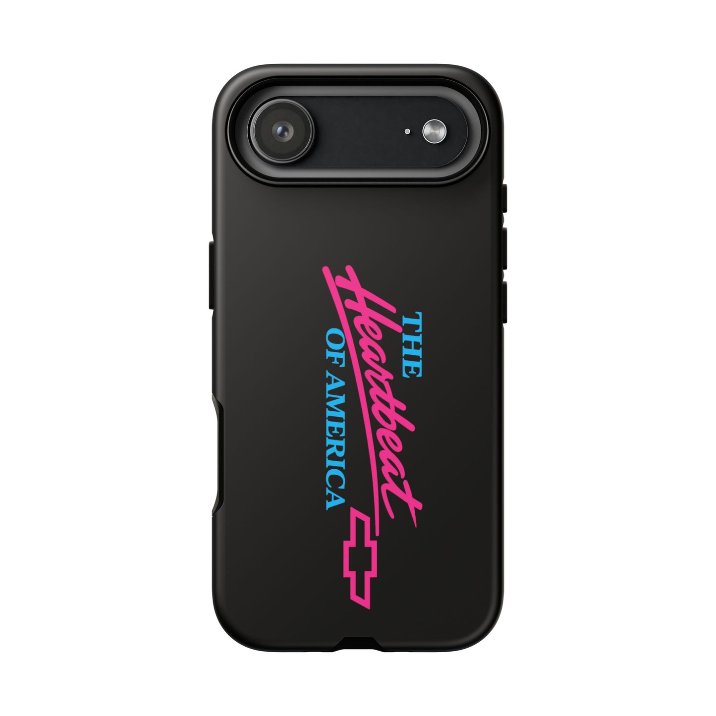 Phone Case — “The Heartbeat of America” Retro Chevy Logo, Slim Protective Cover