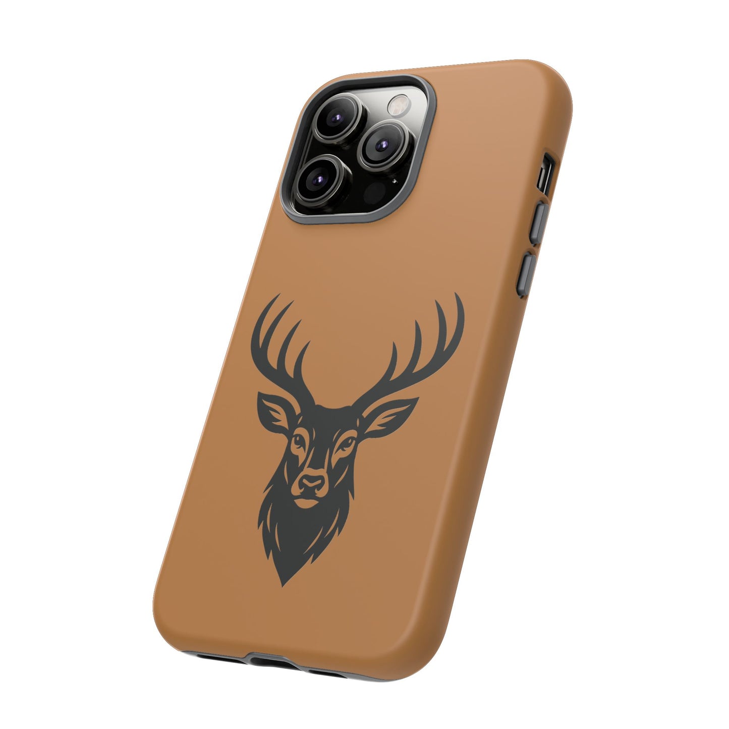 Phone Cases, Deer Buck with Antlers Wildlife Nature Design, Animal Lover Gift,