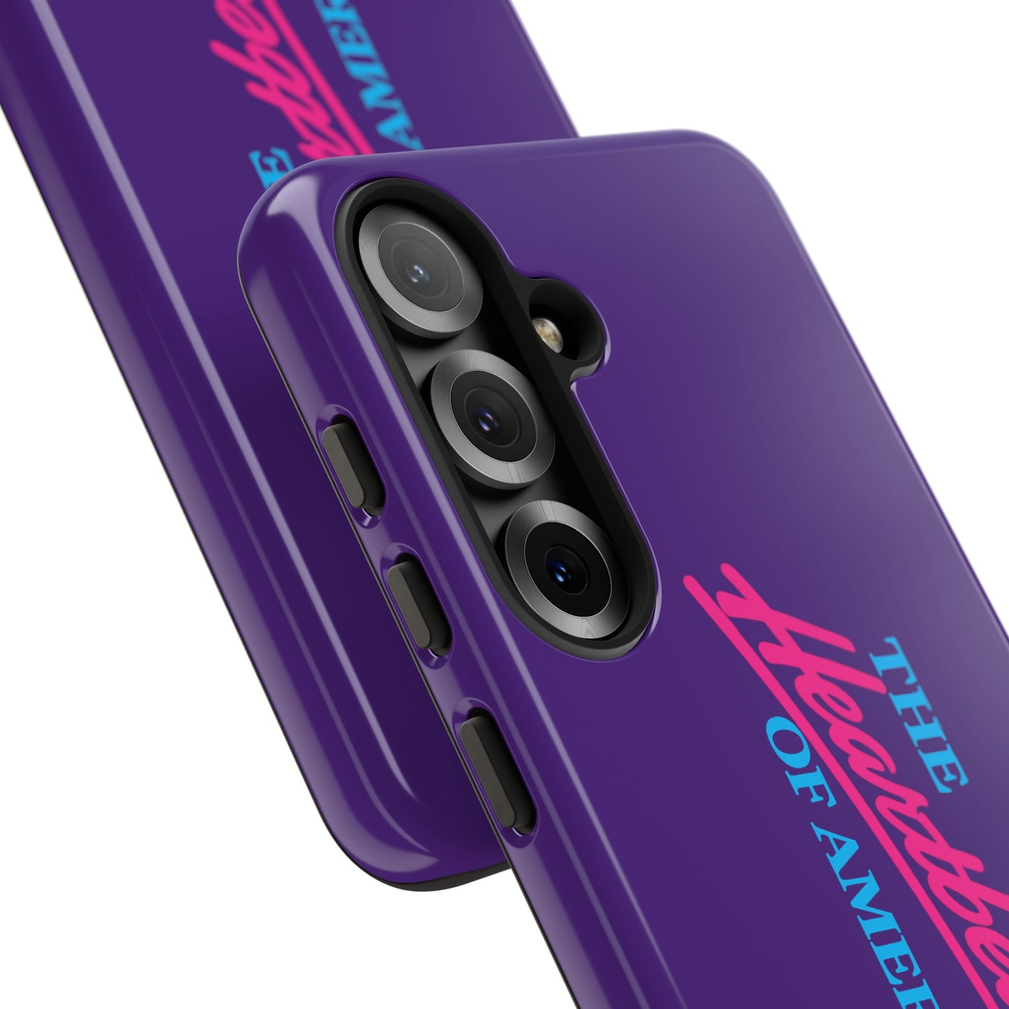 Purple  “The Heartbeat of America” Retro Chevy Logo, Slim Protective Cover