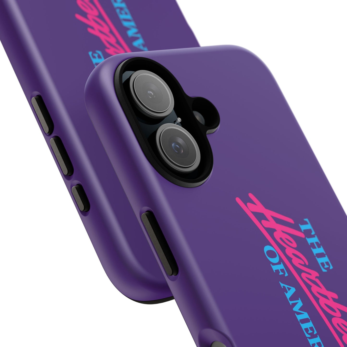 Purple  “The Heartbeat of America” Retro Chevy Logo, Slim Protective Cover