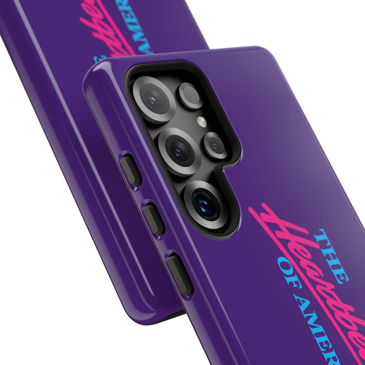 Purple  “The Heartbeat of America” Retro Chevy Logo, Slim Protective Cover