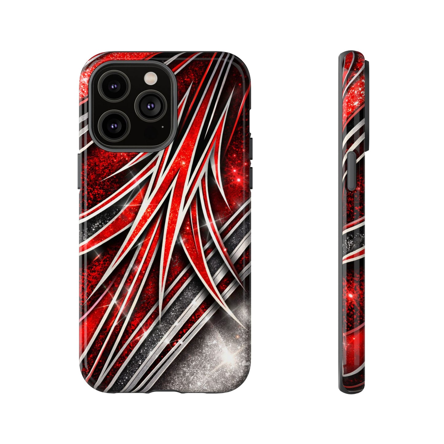 Mini Truck Inspired Pinstripe Graphic Heavy Duty Phone Case