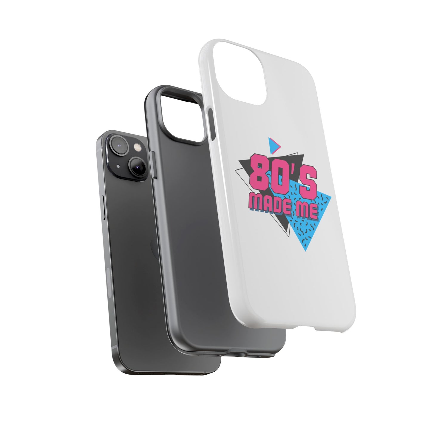 80's Made Me Phone Case - Retro Tough Phone Cover for Nostalgia Lovers