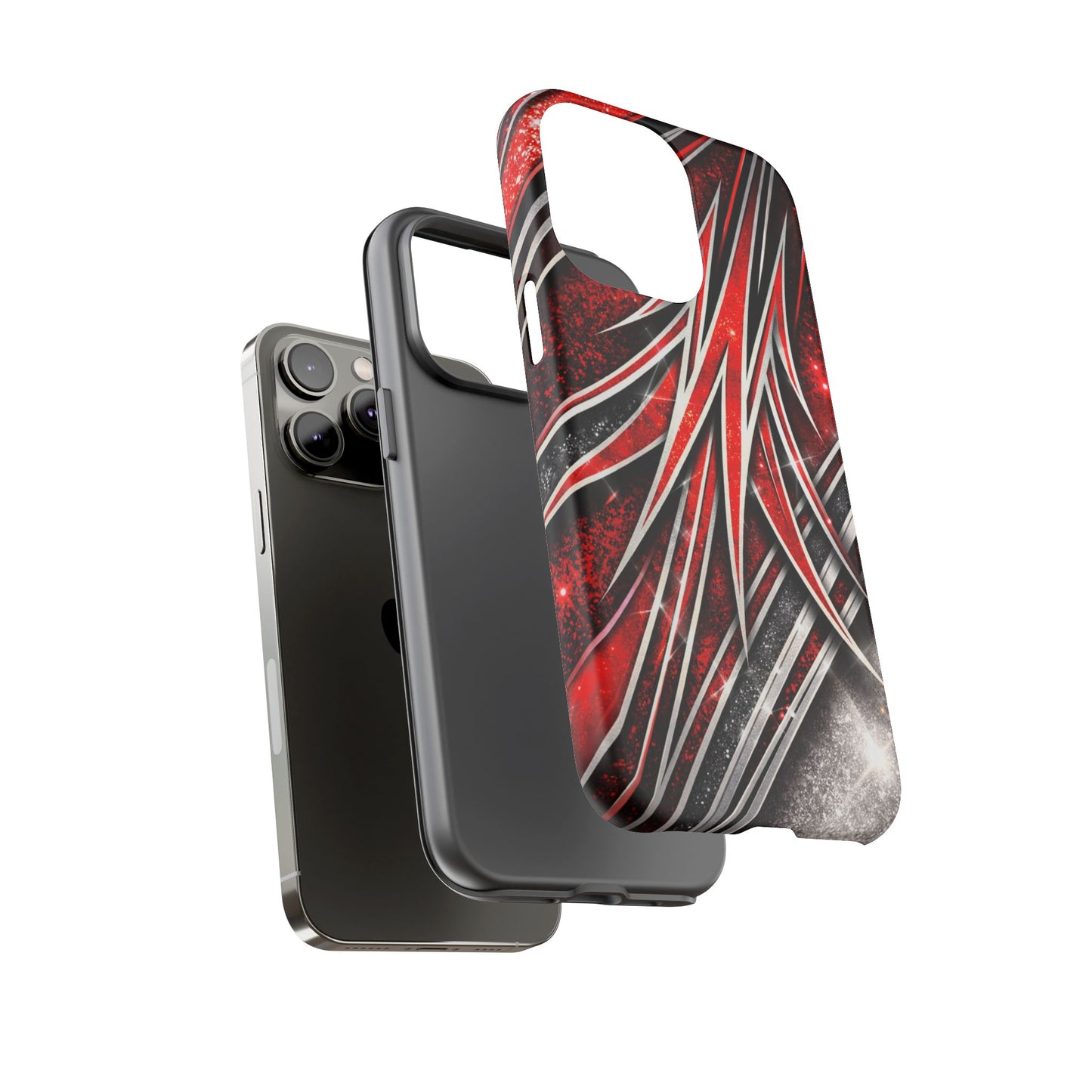 Mini Truck Inspired Pinstripe Graphic Heavy Duty Phone Case