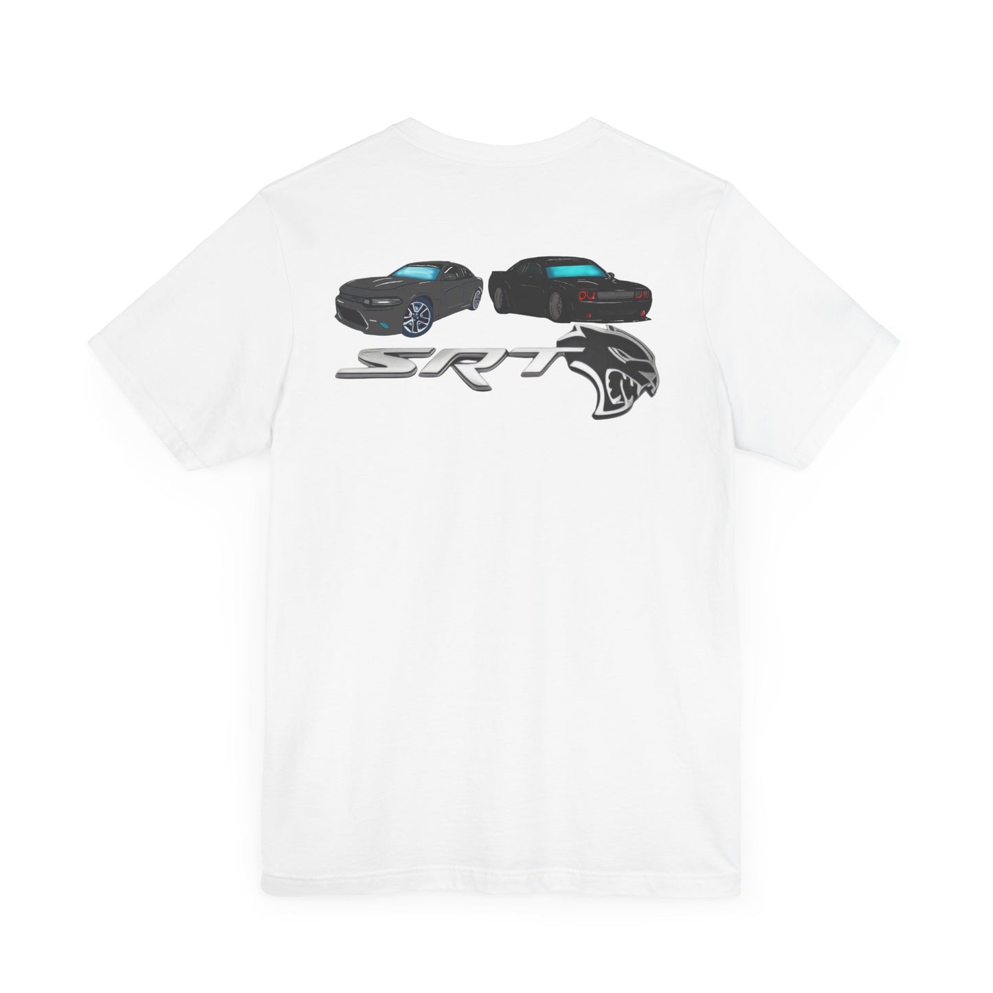 Unisex SRT Dodge Car Graphic Tee – Streetwear T-Shirt for Car Enthusiasts & Mopar Fans