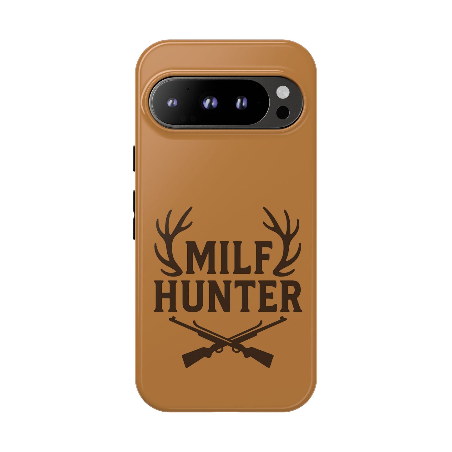 Phone Case, Funny Milf Hunter Design for Tough Cases, Rugged Protective Cover,