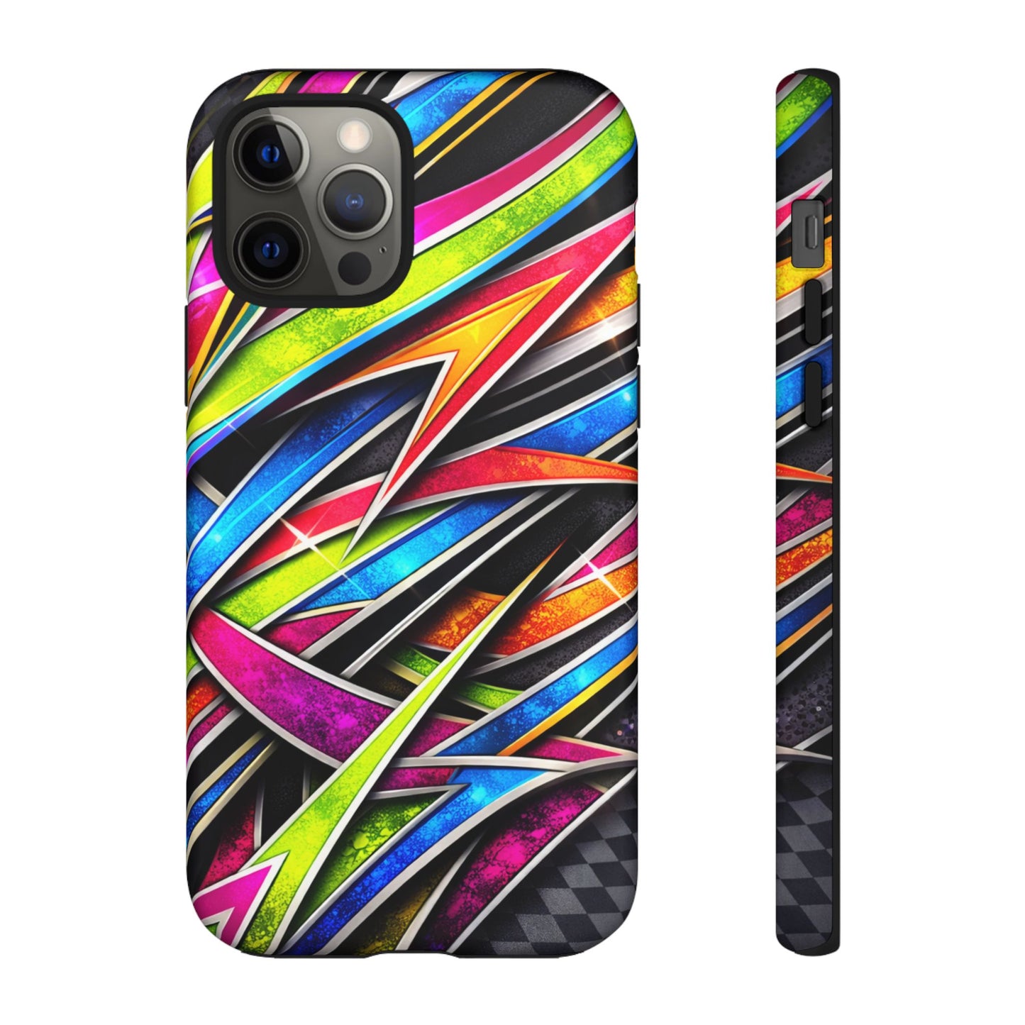 Minitruck Inspired Graphic Tough Phone Case – Impact Resistant