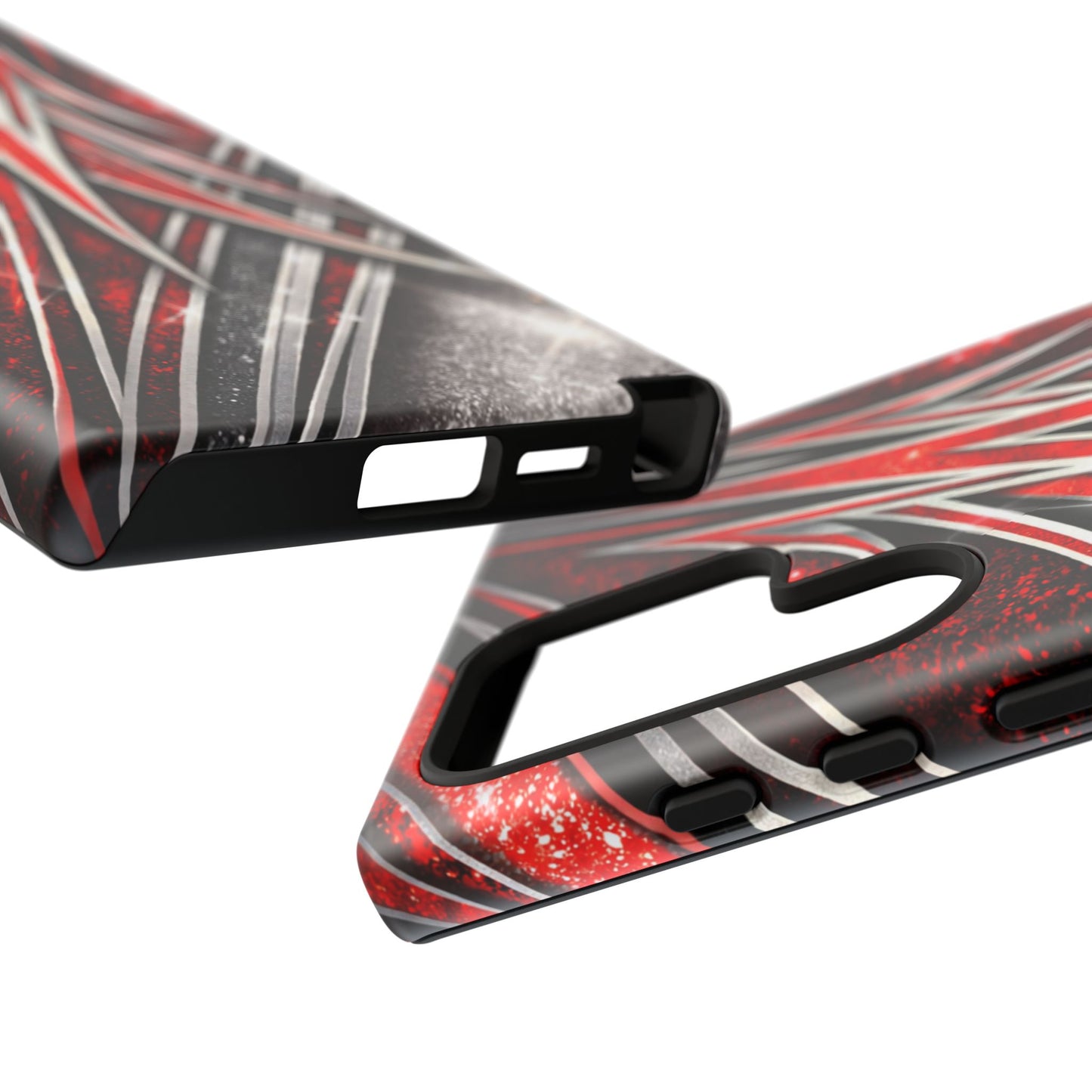Mini Truck Inspired Pinstripe Graphic Heavy Duty Phone Case