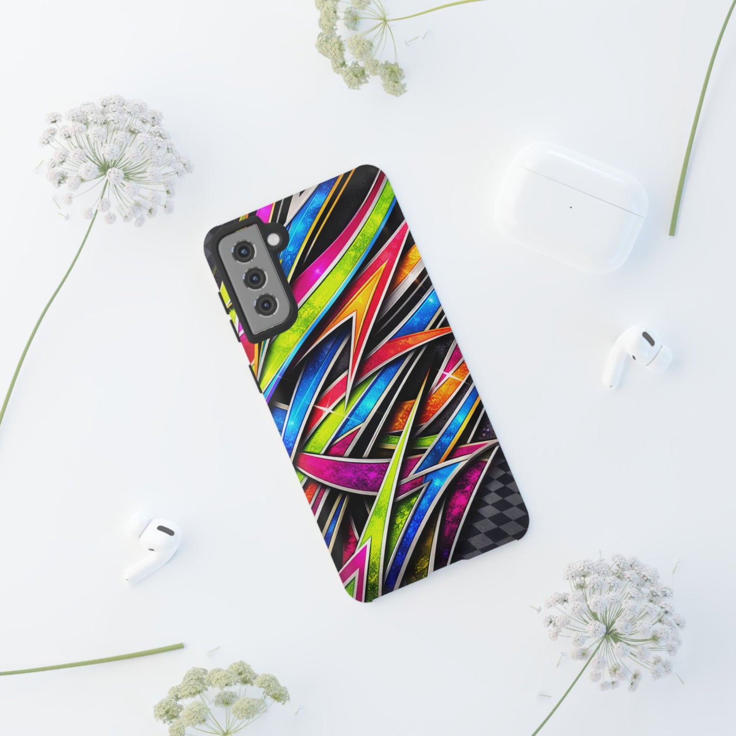 Minitruck Inspired Graphic Tough Phone Case – Impact Resistant