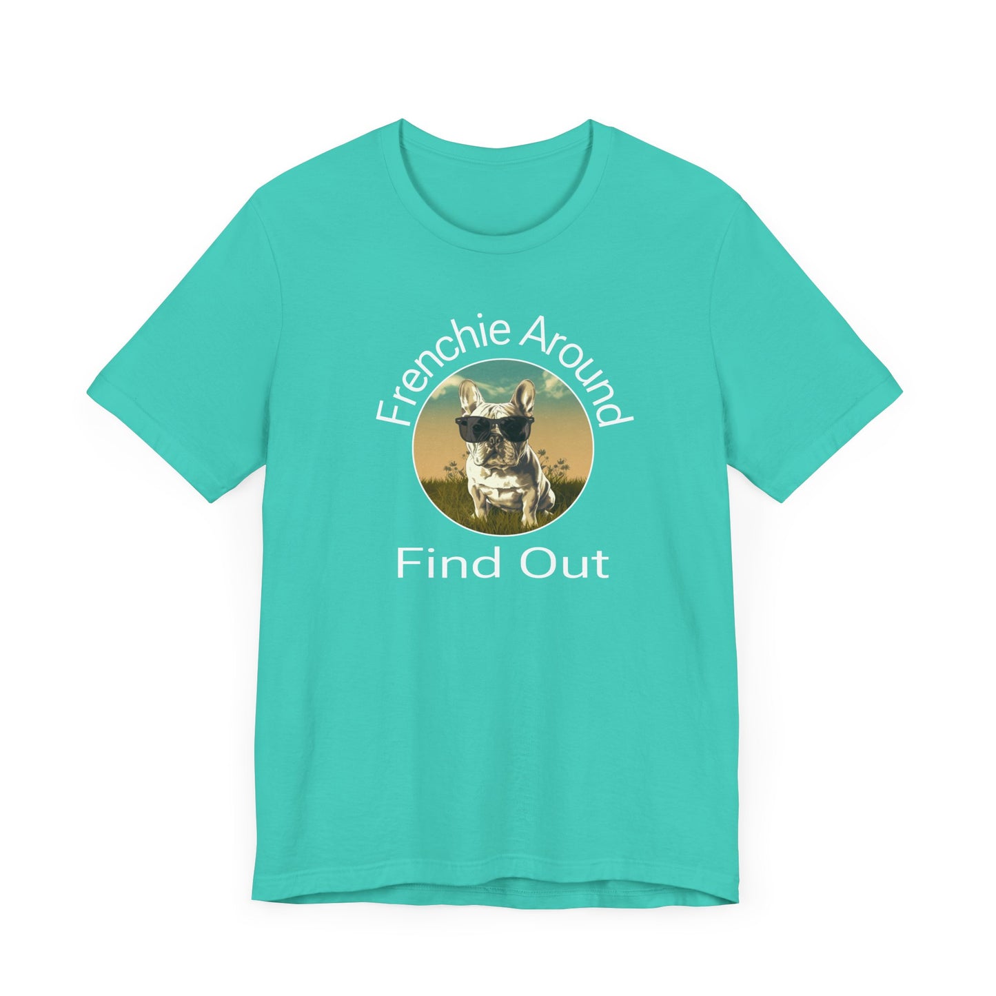 French Bulldog Unisex Tee, Dog Lover Shirt, Animal Graphic Tee, Short Sleeve